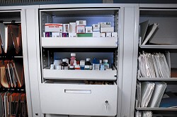 medical application photograph